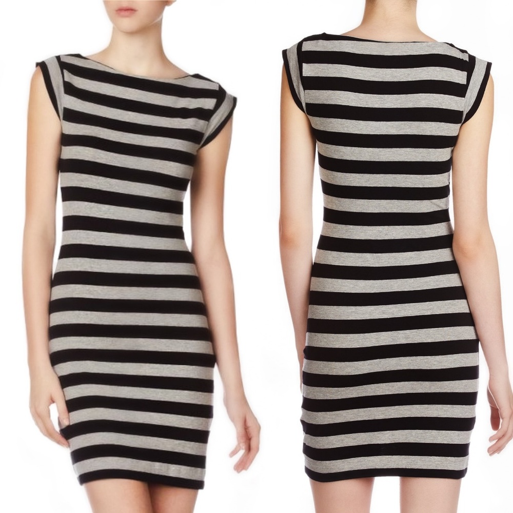 2/$50 New French Connection Nautical Stretch Dress